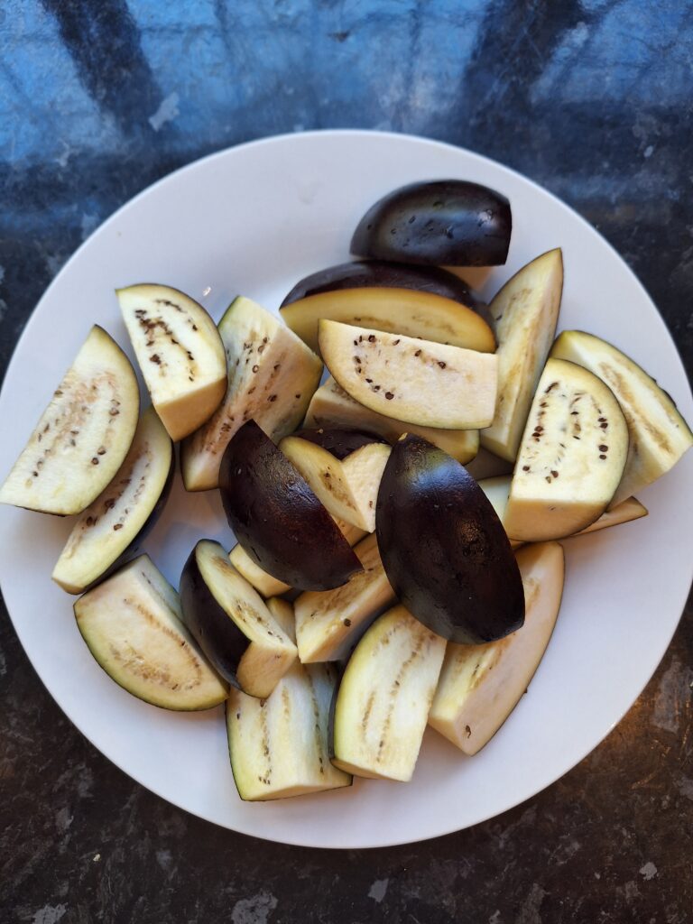 Aubergine fingers