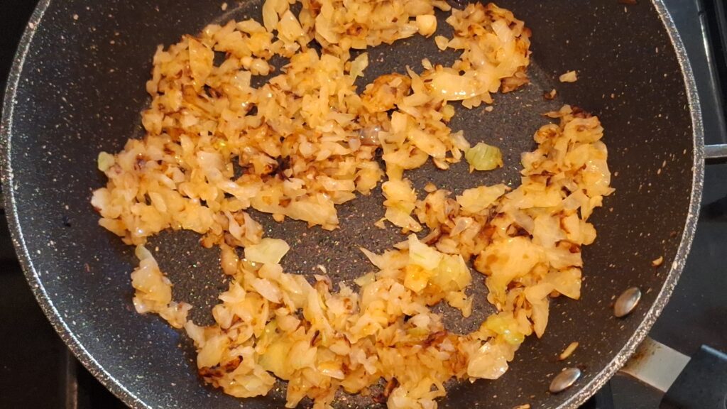 Browned onions