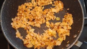 Browned onions