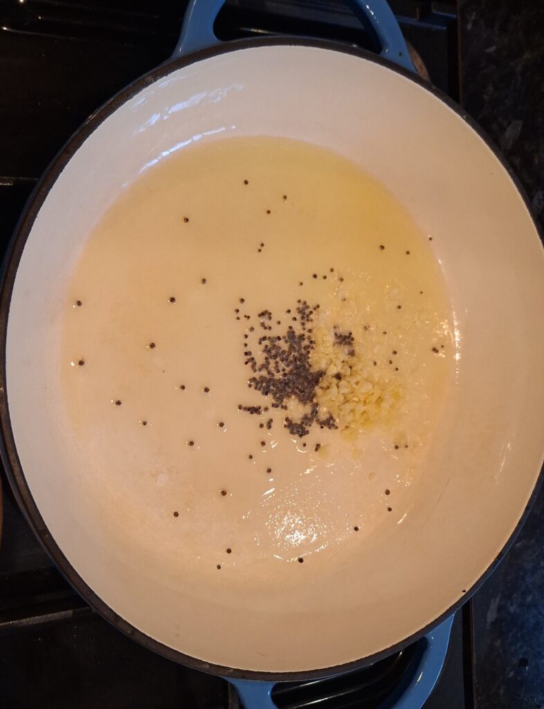 Garlic and ginger
