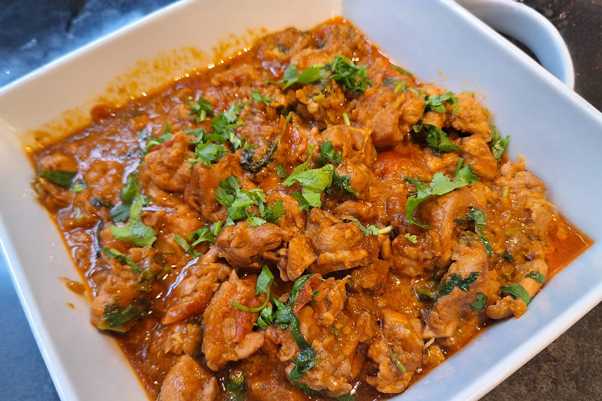 Chicken Balti, the British Curry