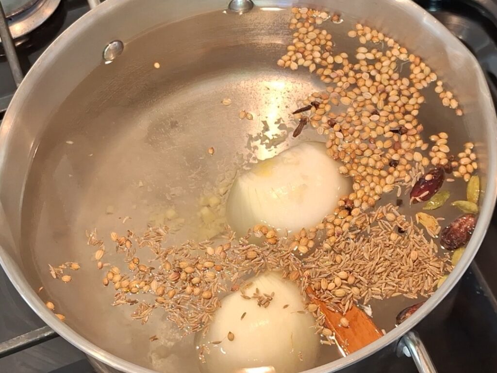 Yakhni being made