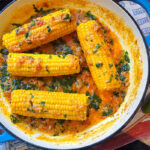 Sweetcorn Curry, with coconut (Nariyal Makai)