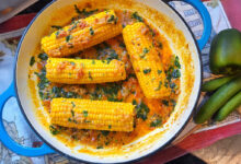 Sweetcorn Curry, with coconut (Nariyal Makai)
