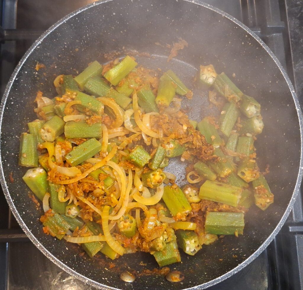 Ladyfingers masala