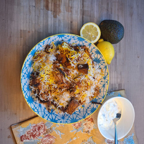 Chicken Biryani, a celebratory rice
