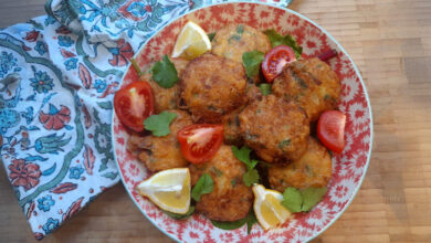 Tuna cakes/ Tuna patties, spicy with a slight crunch