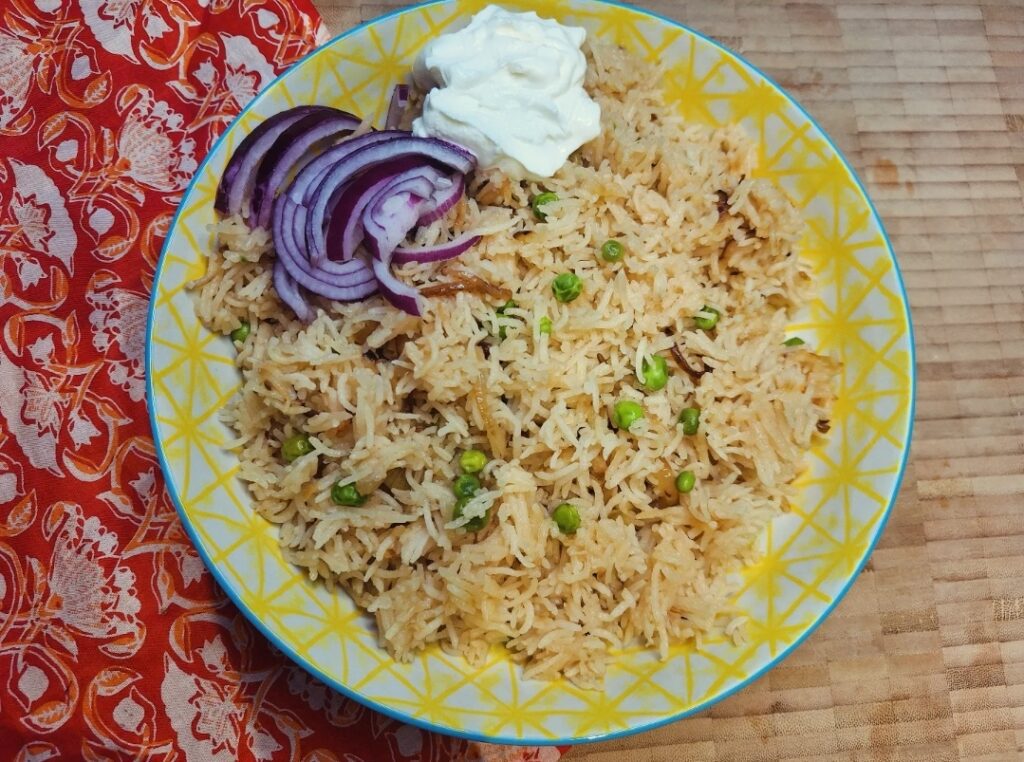 Matar pulao recipe