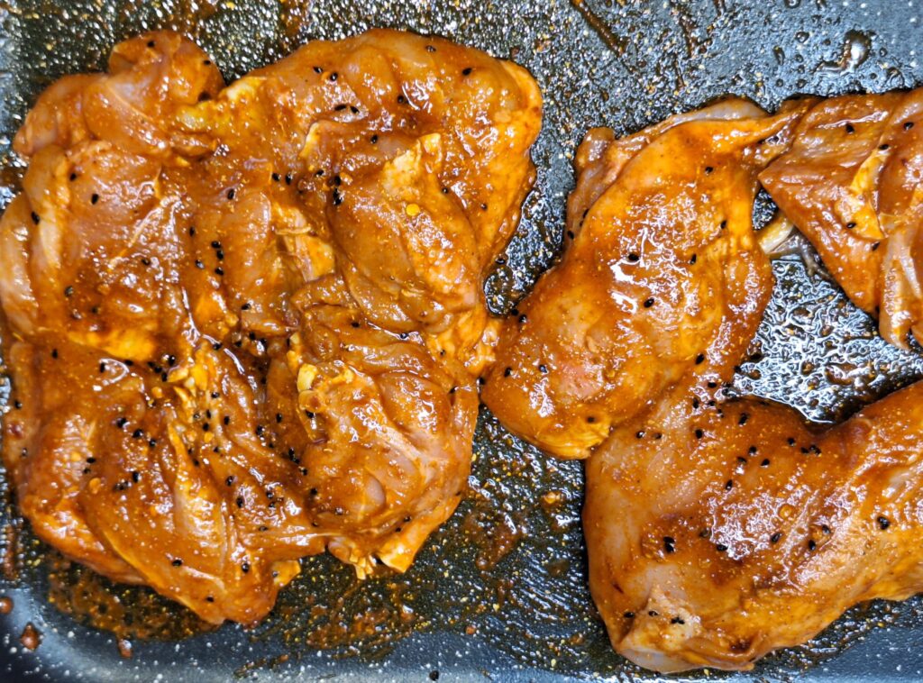 Marinated chicken