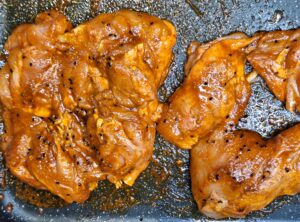 Marinated chicken