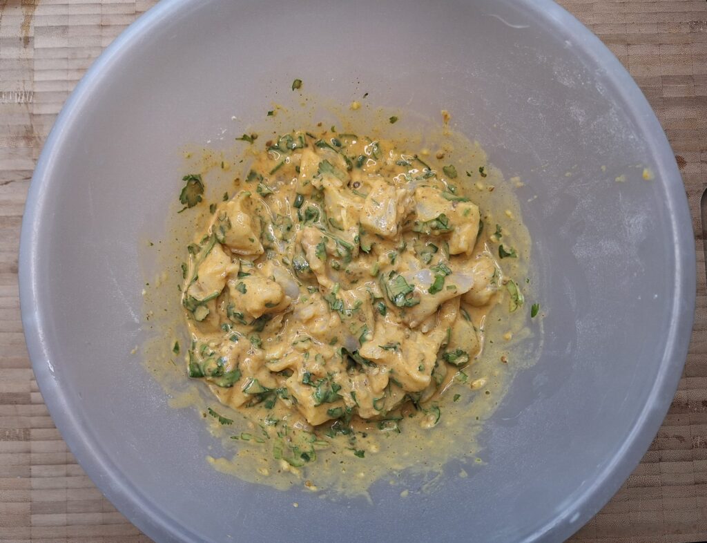 Fish pakora batter