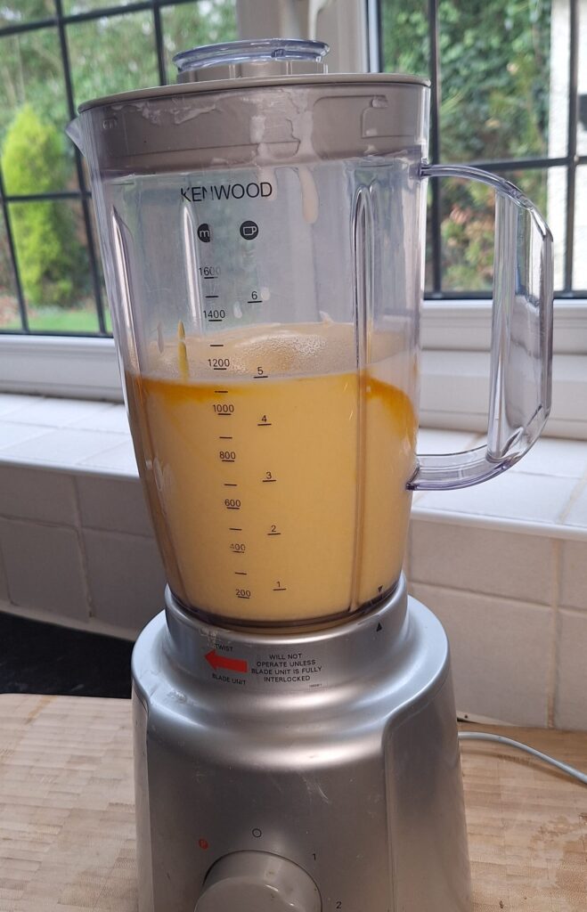 Mango lassi ready to blitz