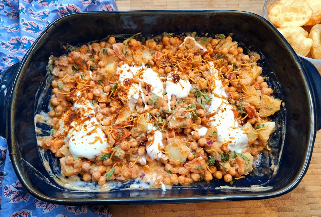 Chaat to serve