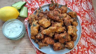 Fish Pakoras, a crispy treat