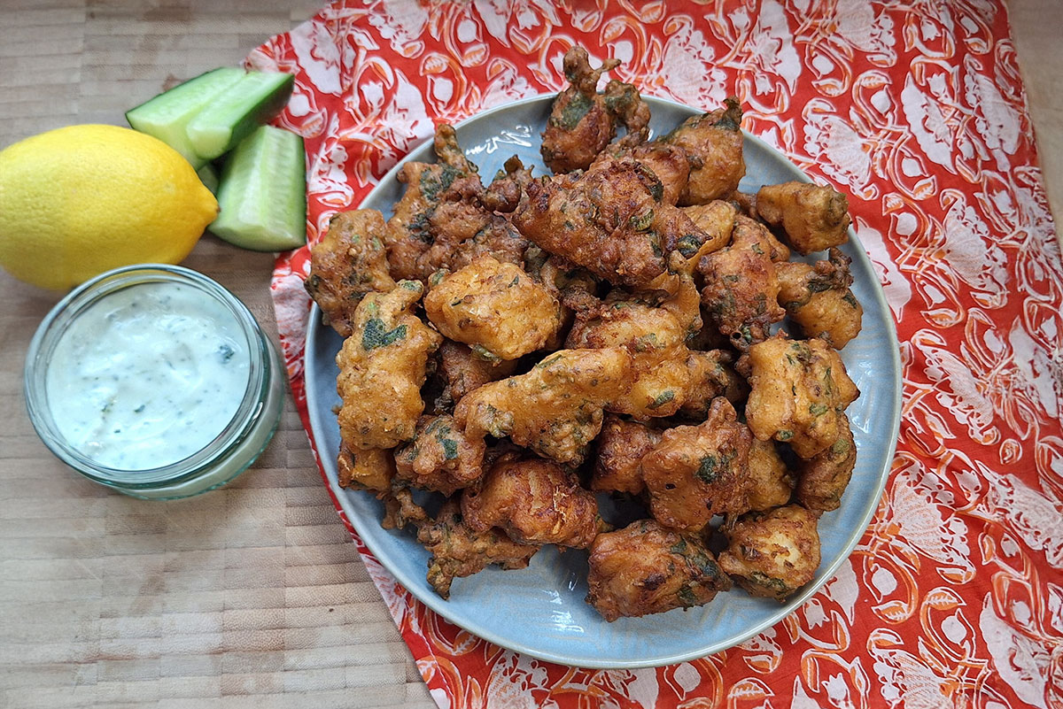 Fish Pakoras, a crispy treat