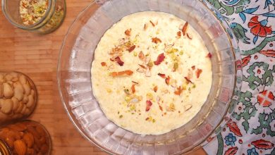 Kheer, rice pudding