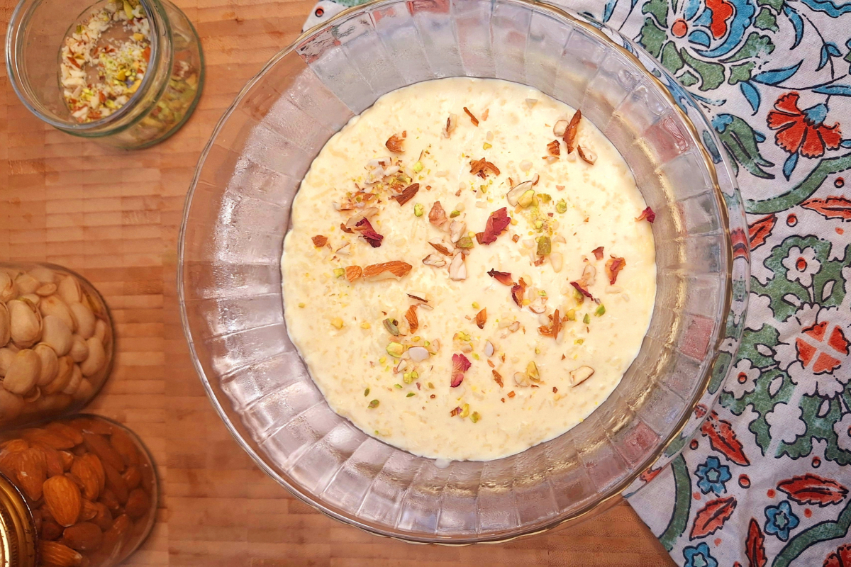 Kheer, rice pudding