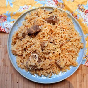 Lamb pulao