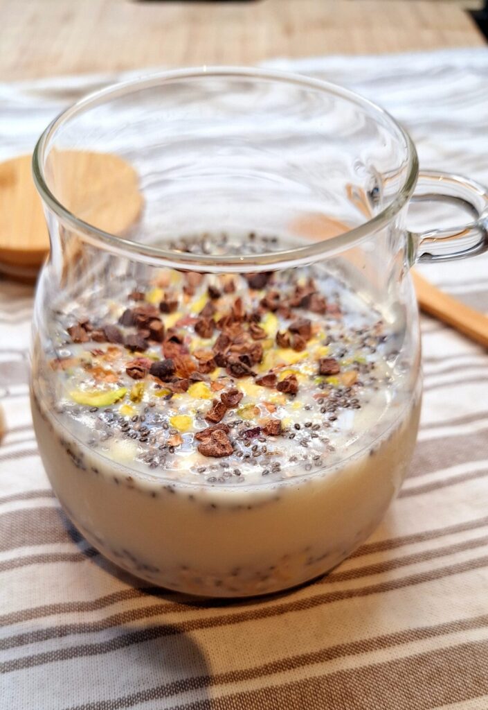Pistachio Overnight oats