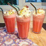 Rose Milkshake, sweet and fragrant