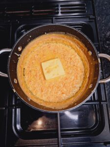 Add butter