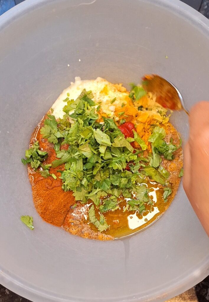 Marinade ingredients