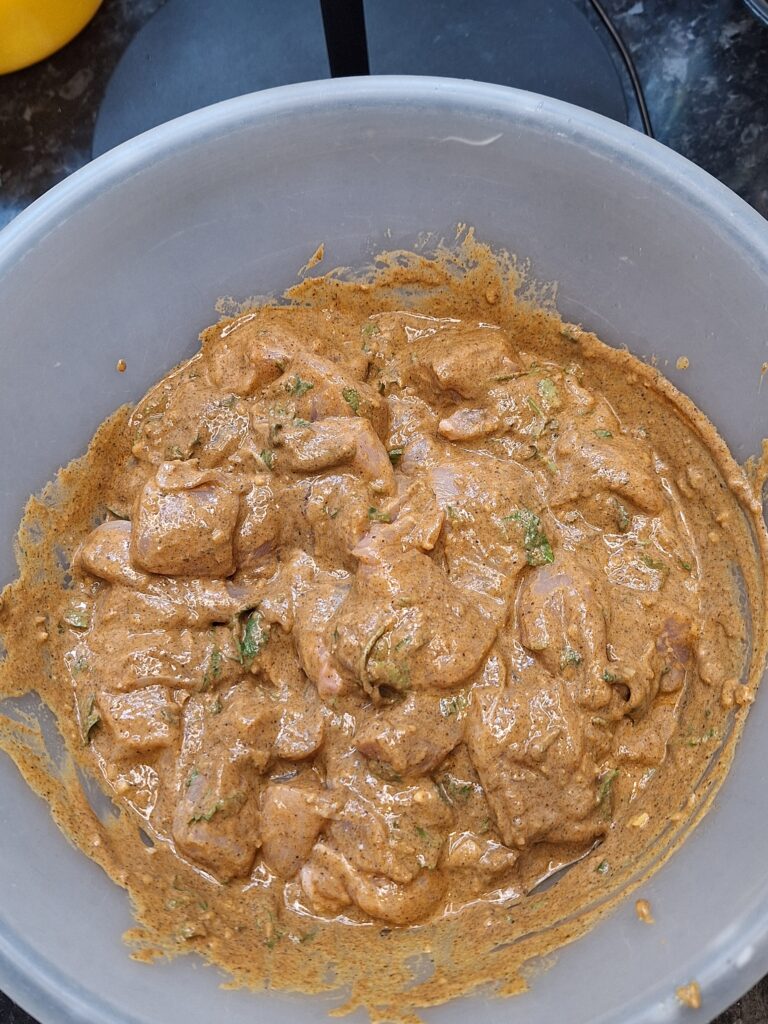 Marinated chicken