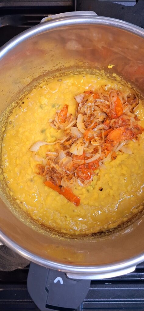 Tarka added to daal