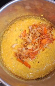 Tarka added to daal