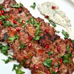 Pomegranate Chutney served with chapli kebabs,