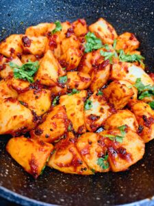 Khatte Aloo tangy potatoes