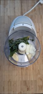 Ingredients to blitz