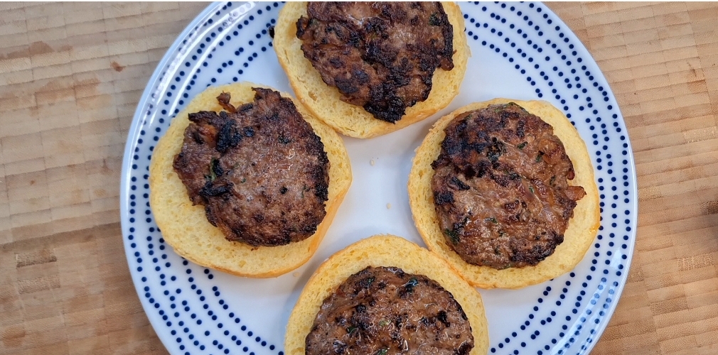 Spicy Beef burger recipe