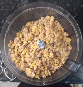 Blend mince and chana daal