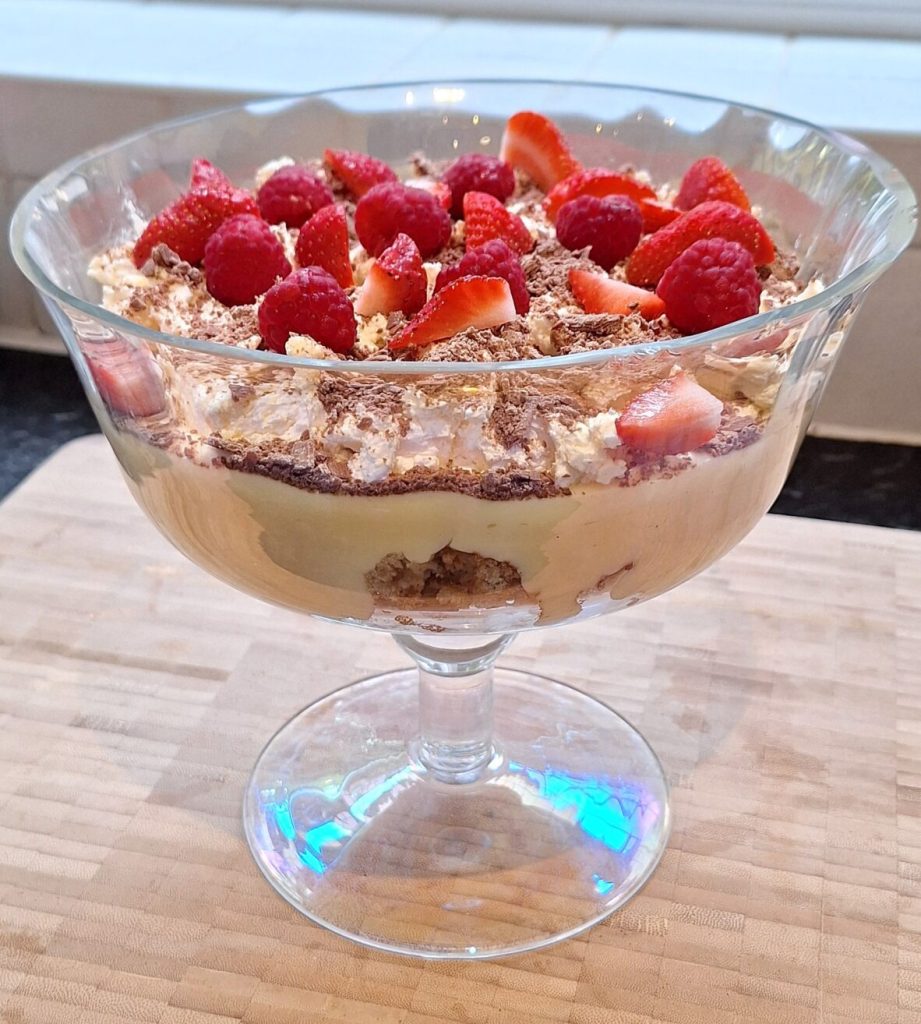 15 minute chocolate trifle