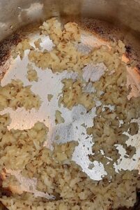Brown onions