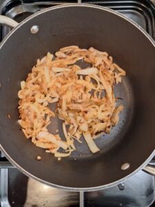 Brown onions