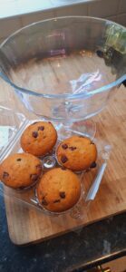 Chocolate chip muffins