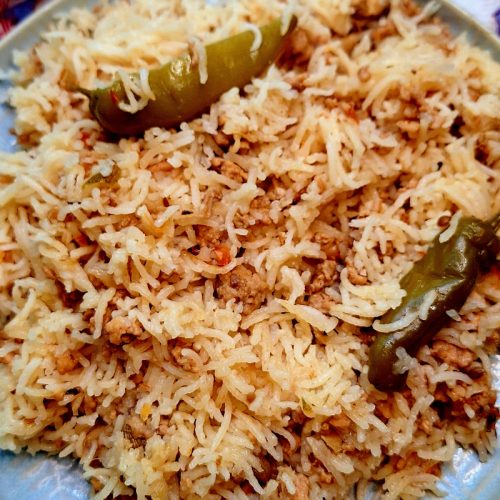 Fragrant Keema Rice