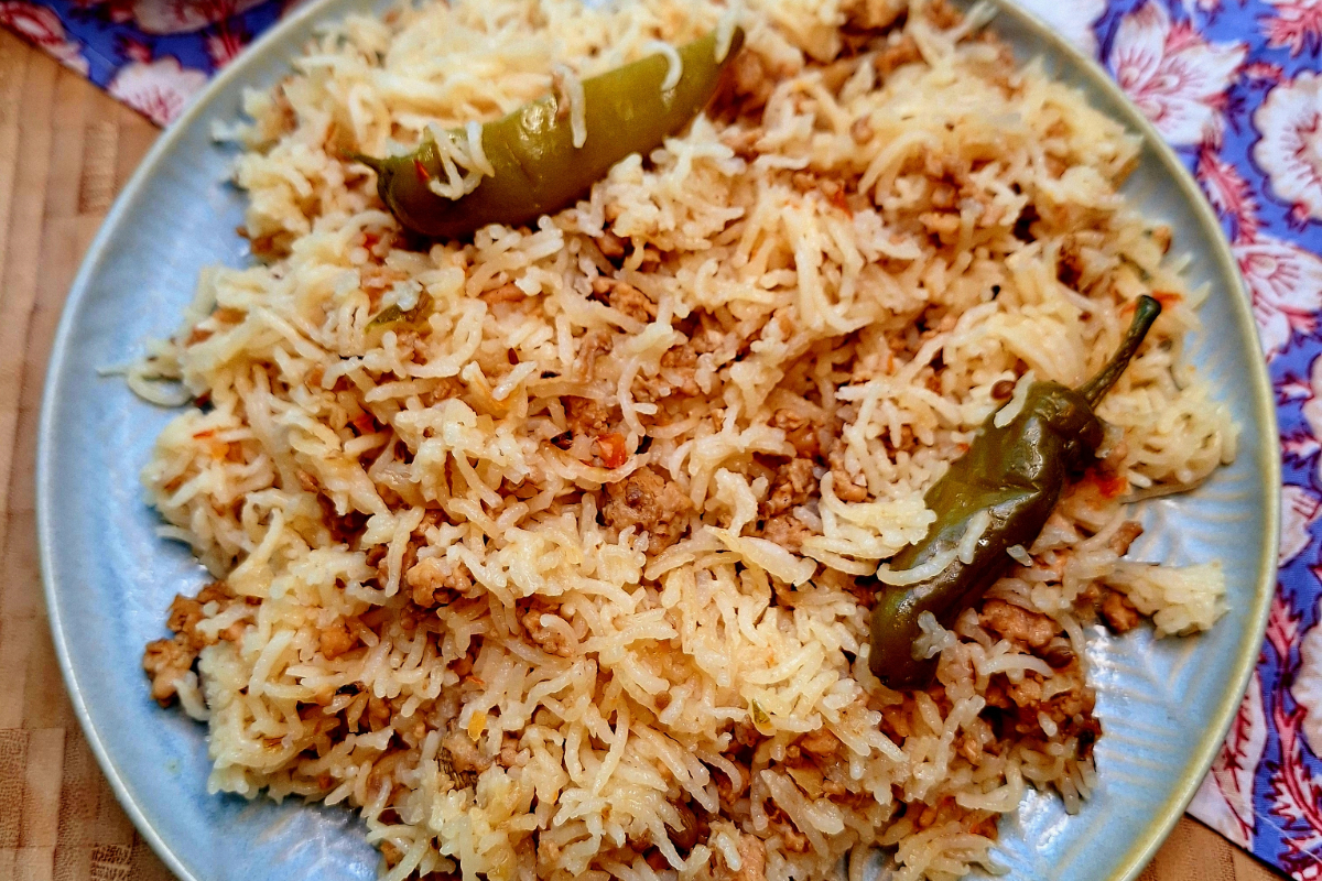 Fragrant Keema Rice