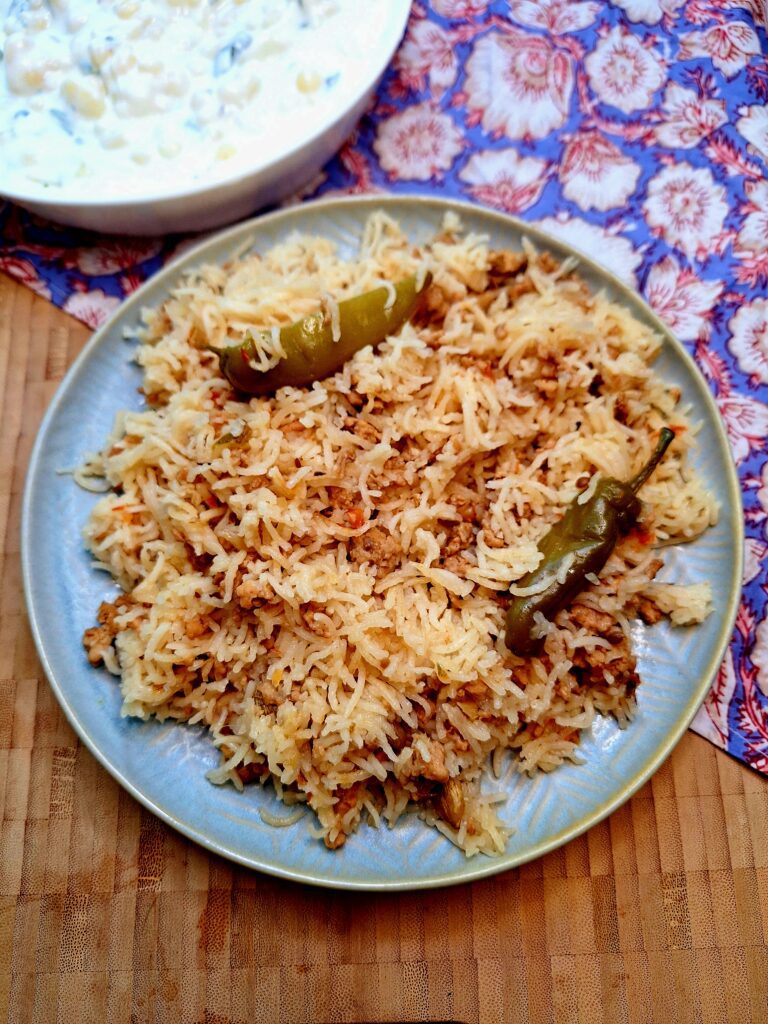 Keema Rice