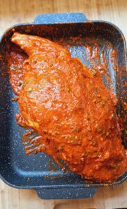 lamb leg marinated