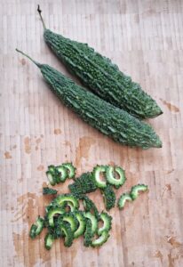 Chopping the Karela