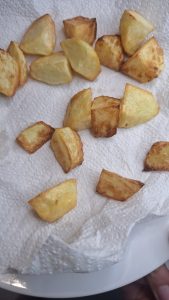 air fried potatoes