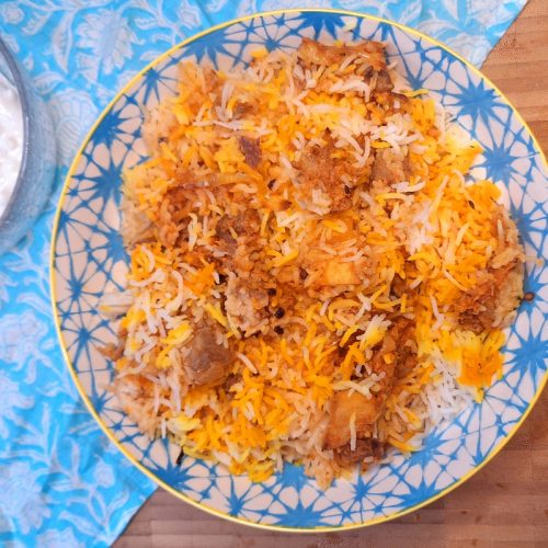 Aromatic Lamb Biryani