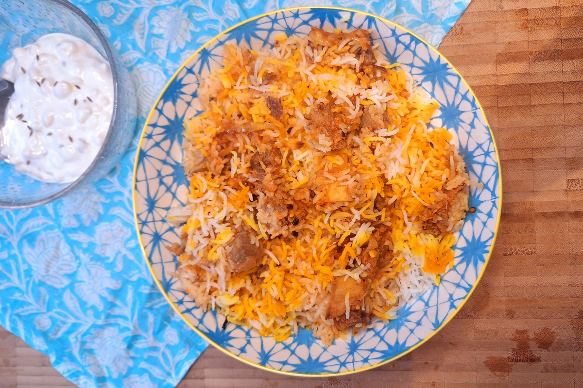 Aromatic Lamb Biryani