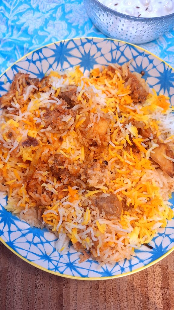 Authentic Lamb Biryani