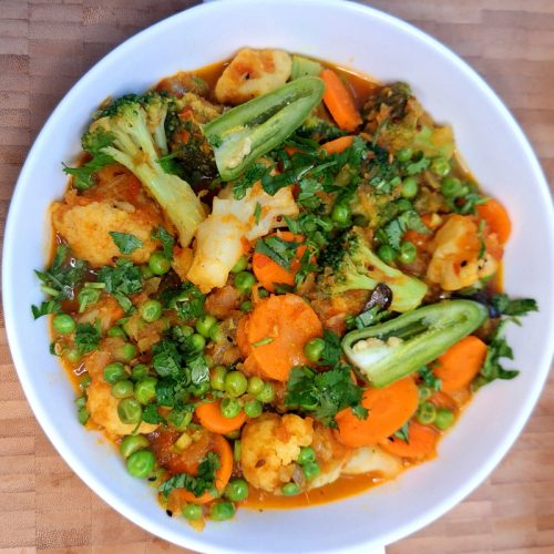 Easy Vegetable Curry- Mixed Vegetable Curry