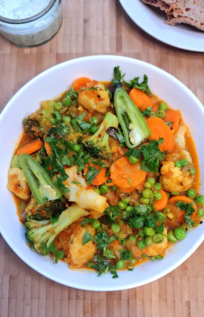 Healthy Curry with Vegetables