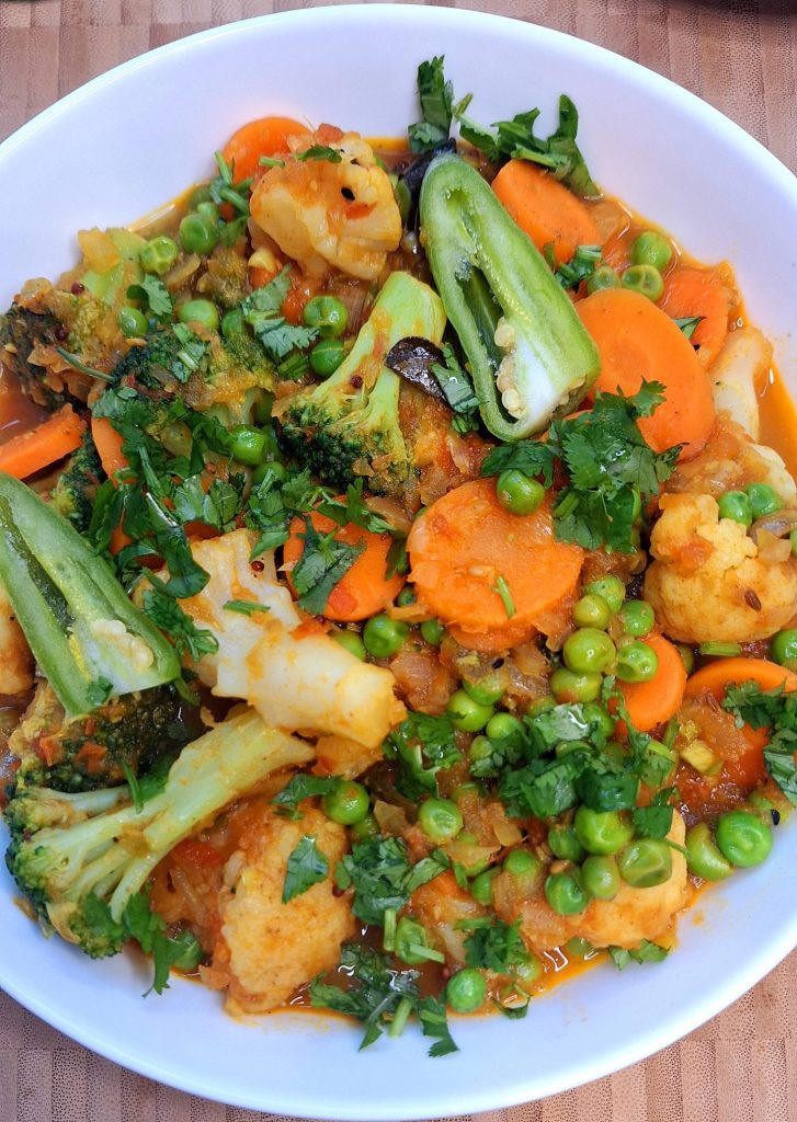 Homemade Vegetable Curry